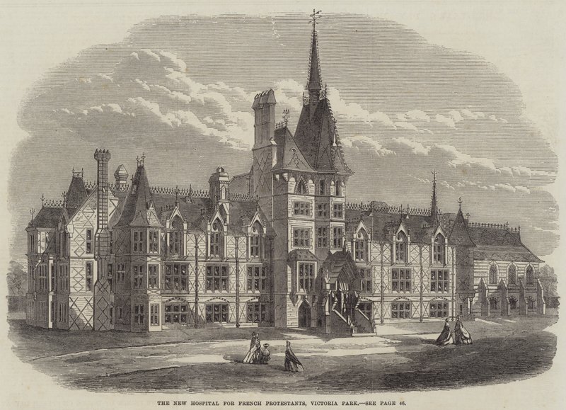 The New Hospital for French Protestants, Victoria Park by English School