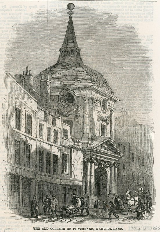 The Old College of Physicians in Warwick Lane by English School