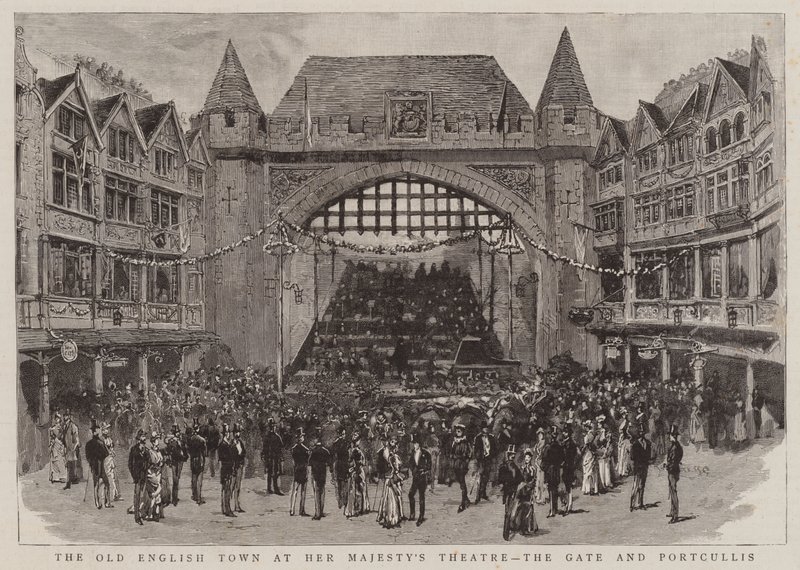 The Old English Town at Her Majesty
