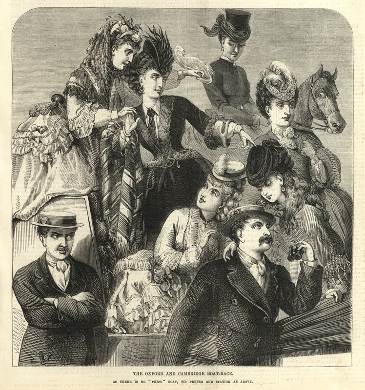 The Oxford and Cambridge Boat-Race by English School