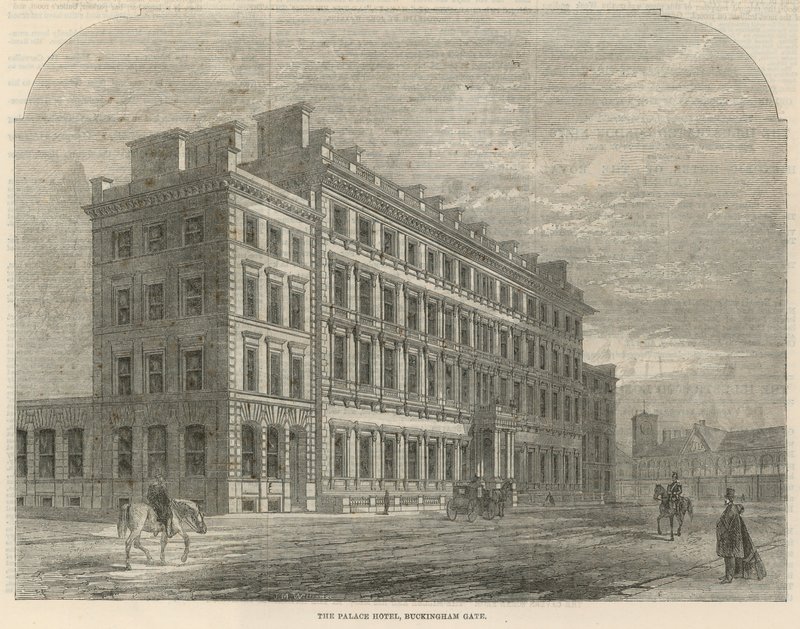 The Palace Hotel, Buckingham Gate by English School