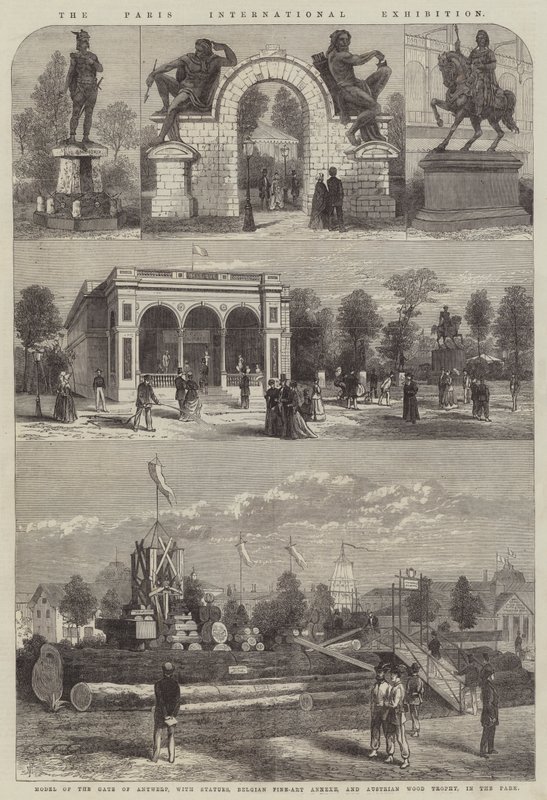 The Paris International Exhibition by English School