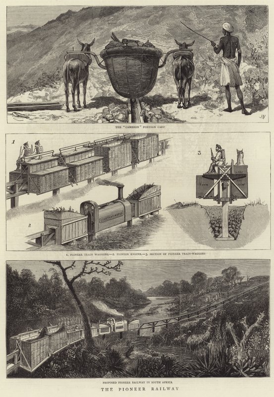 The Pioneer Railway by English School