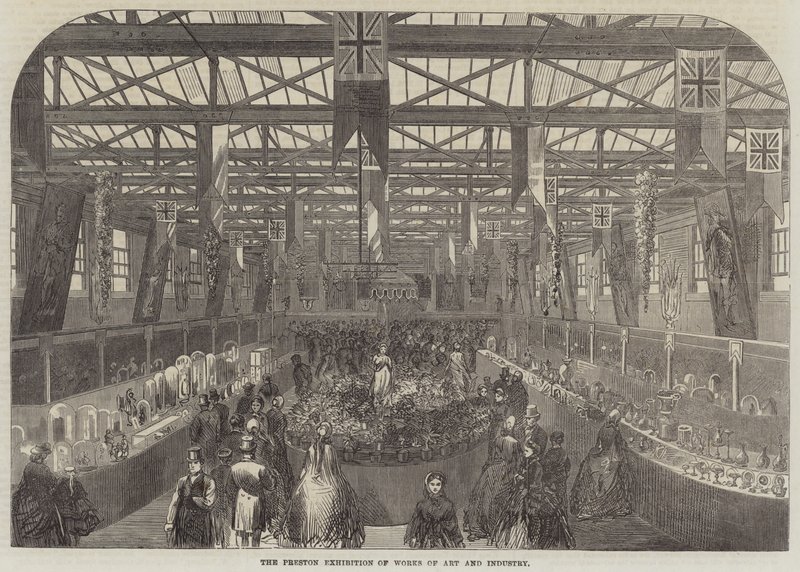 The Preston Exhibition of Works of Art and Industry by English School