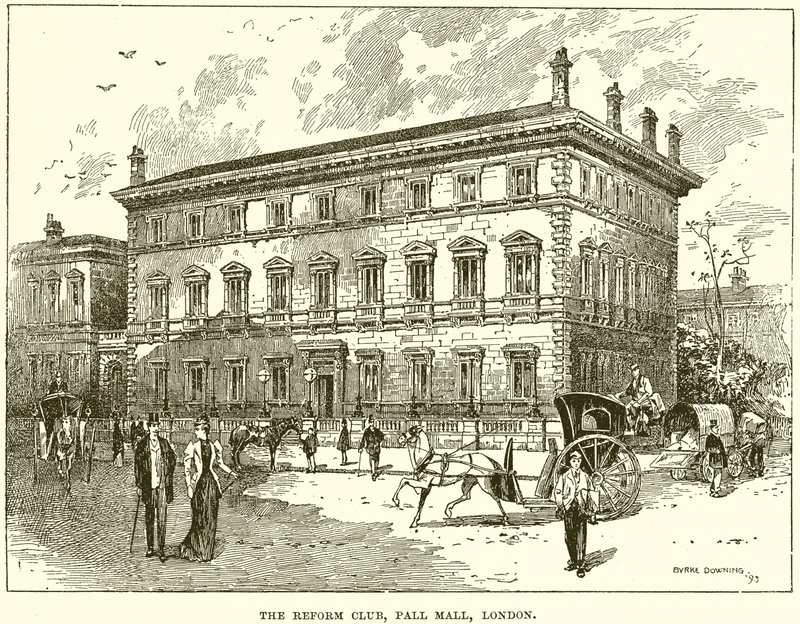 The Reform Club, Pall Mall, London by English School