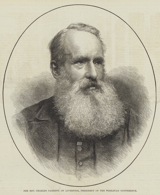 The Reverend Charles Garrett, of Liverpool, President of the Wesleyan Conference by English School