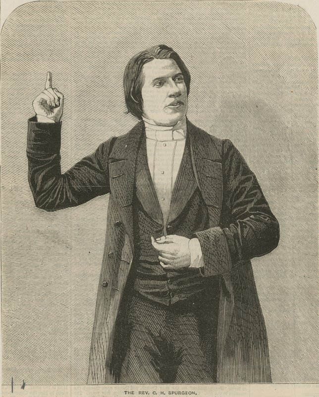 The Reverend Charles Haddon Spurgeon by English School
