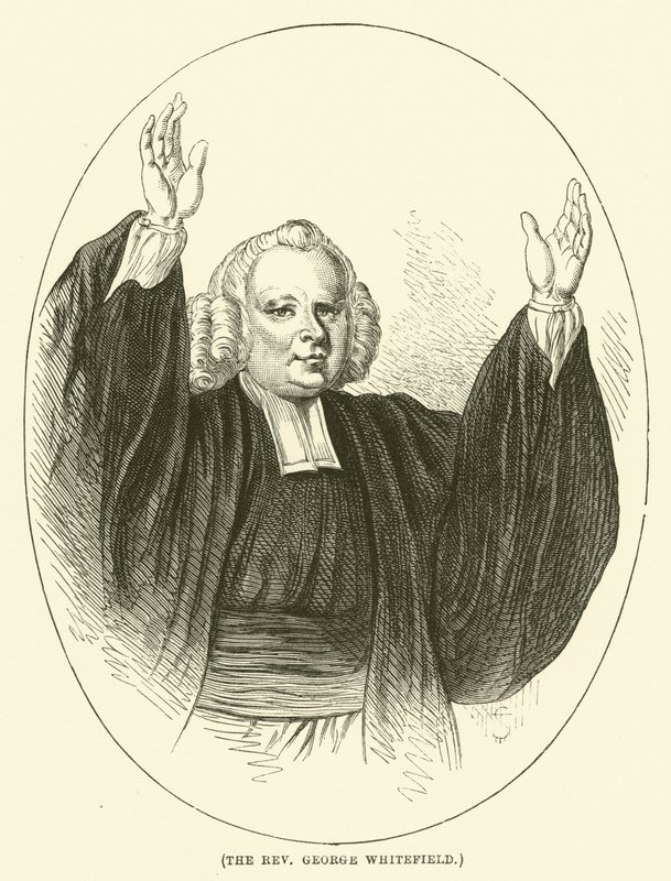 The Reverend George Whitefield by English School