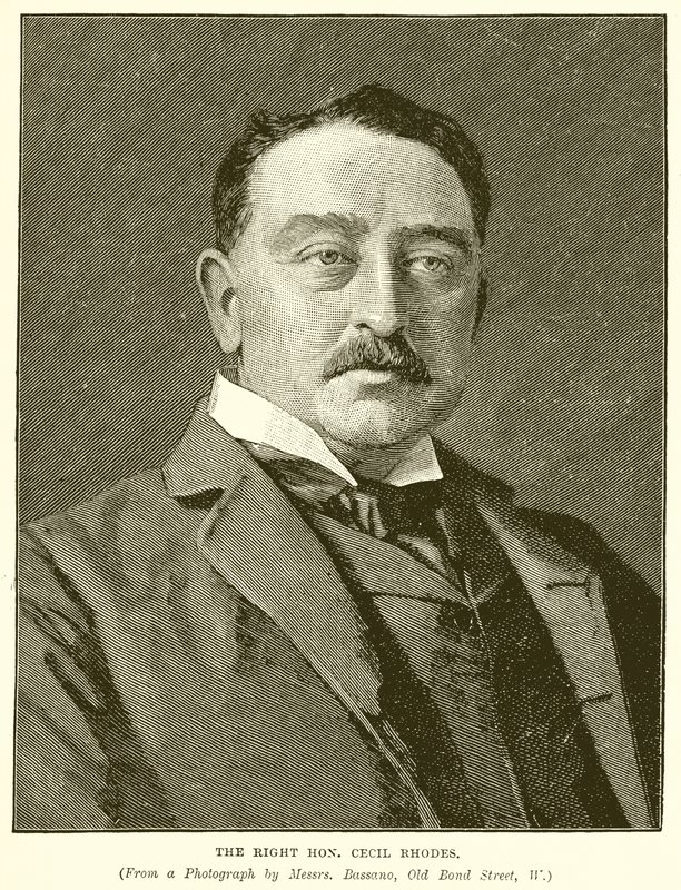 The Right Hon. Cecil Rhodes by English School