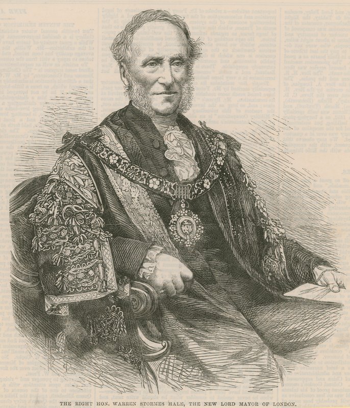 The Right Honourable Warren Stormes Hales, the New Lord Mayor of London by English School