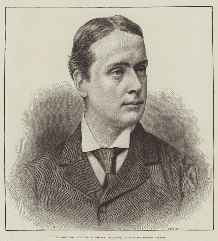 The Right Honourable the Earl of Rosebery, Secretary of State for Foreign Affairs by English School