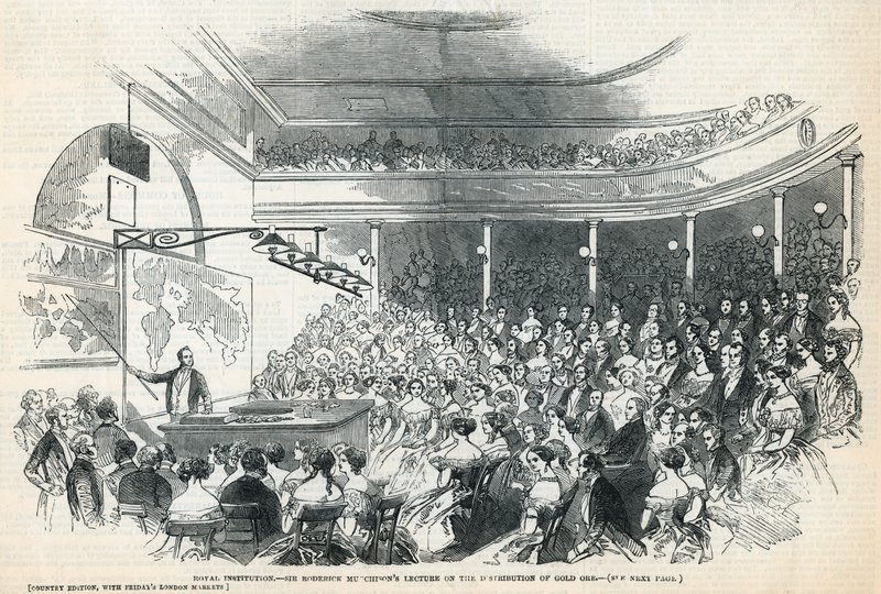 The Royal Institution. Sir Roderick Murchison