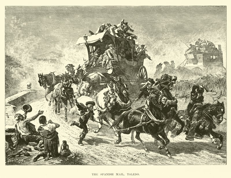 The Spanish Mail, Toledo by English School
