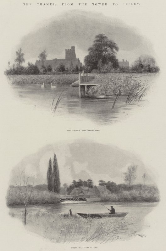 The Thames, from the Tower to Iffley by English School