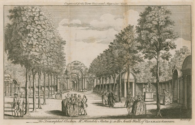 The Triumphal Arches, Mr. Handel