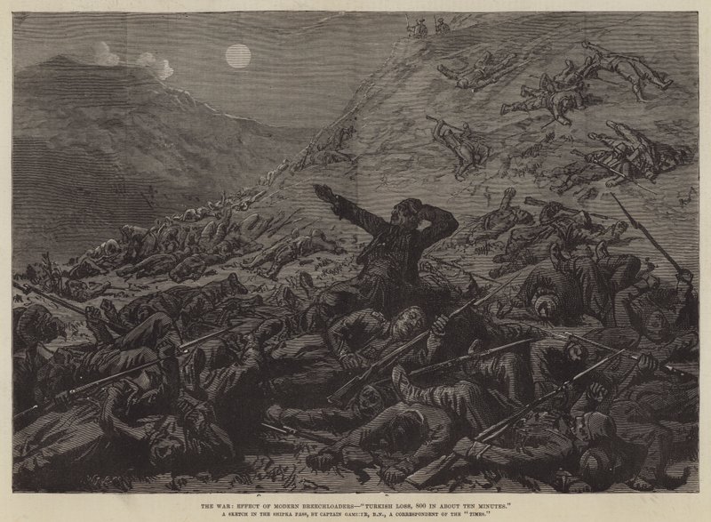 The War, Effect of Modern Breechloaders, 