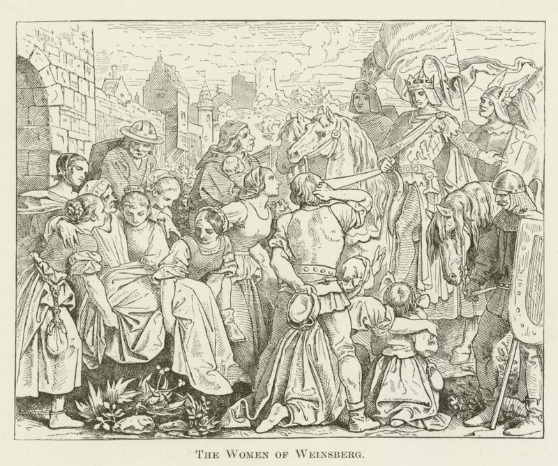 The Women of Weinsberg by English School