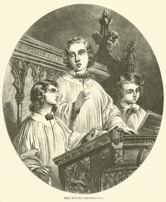 The Young Choristers by English School