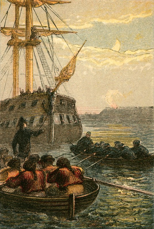 The Capture of the Hermione by English School