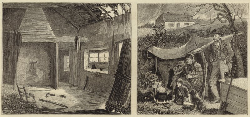 The Condition of Ireland by English School