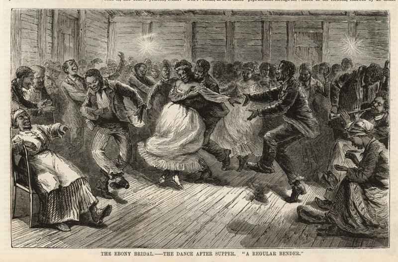 The ebony bridal - The dance after supper by English School