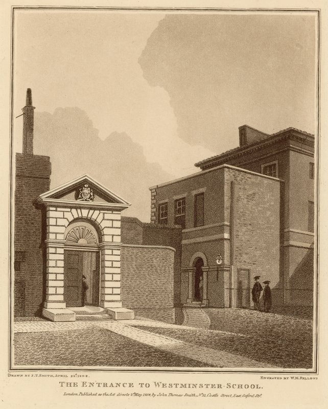 Entrance to Westminster School by English School