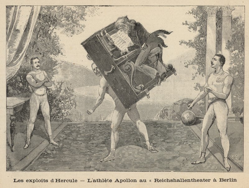 The Exploits of Hercules - The Athletic Apollon at Reichshallen Theatre, Berlin by English School