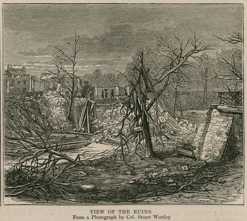 The explosion on the Regent