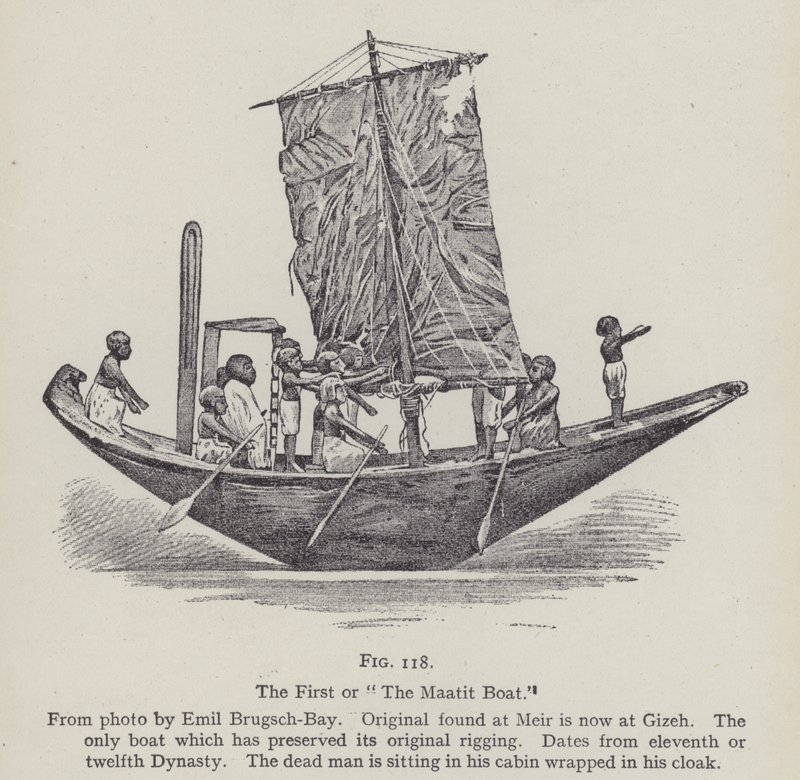 The First or the Maatit Boat by English School