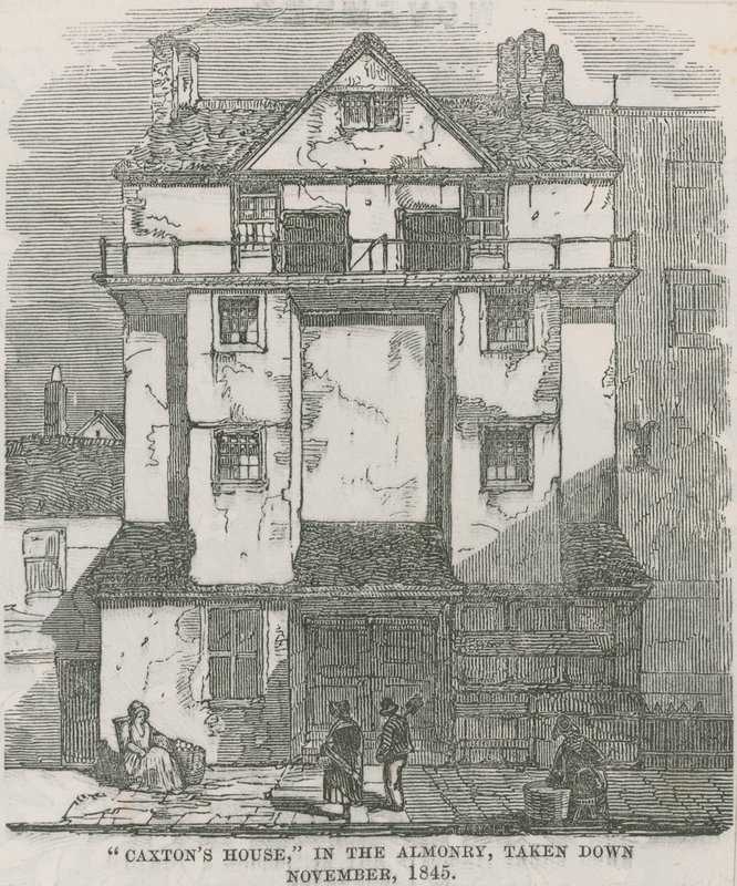 The Home of William Caxton by English School