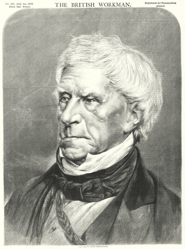 The late Lord Brougham by English School