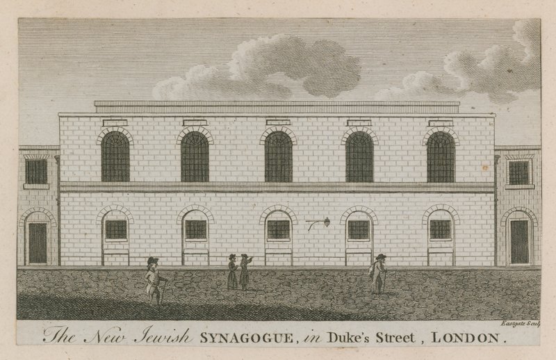 The New Jewish Synagogue in Dukes Street, London by English School