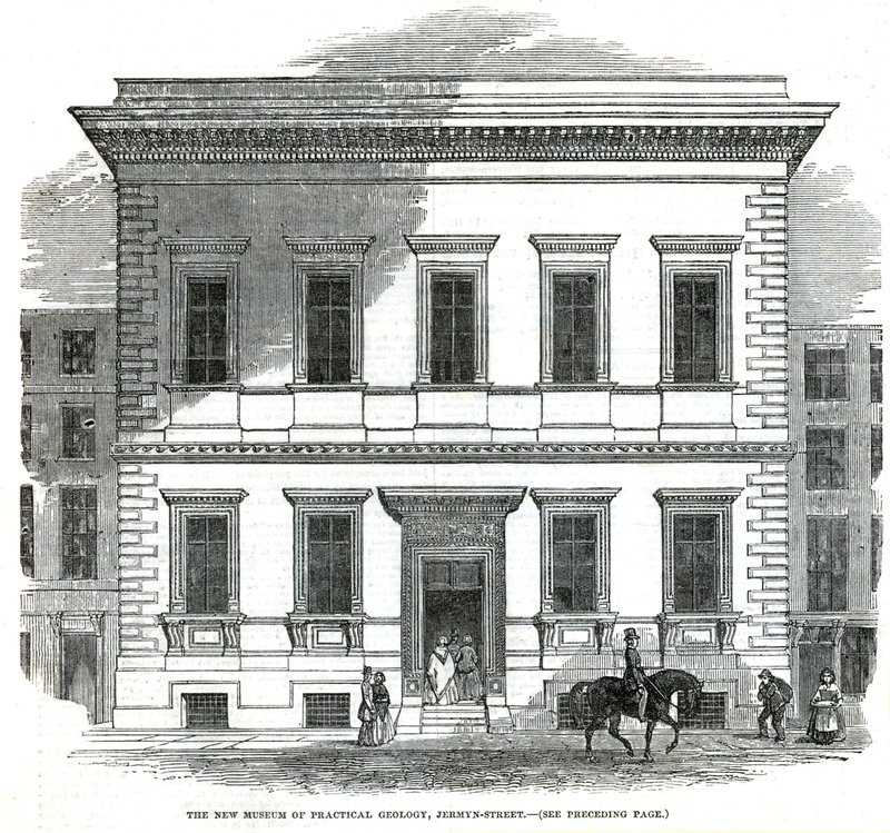 The New Museum of Practical Geology, Jermyn Street, London by English School