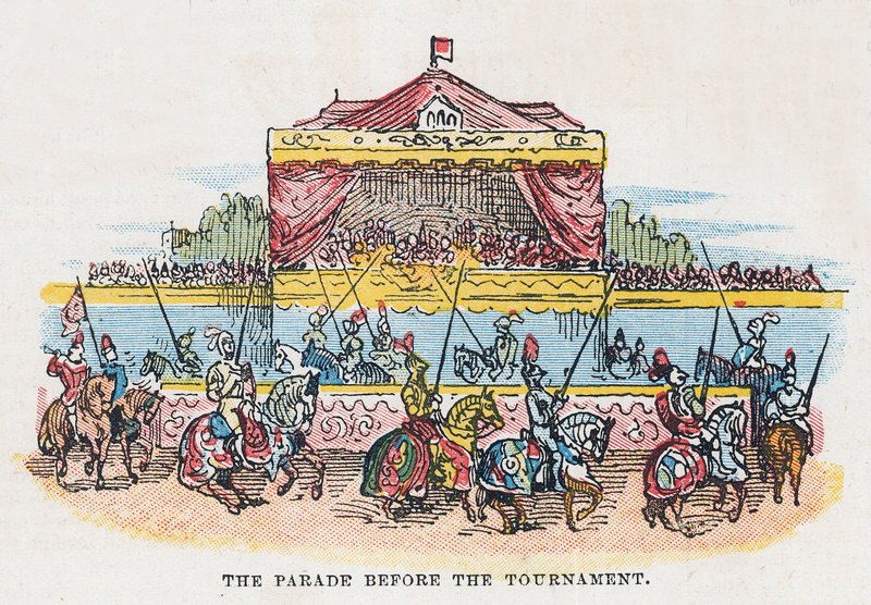 The Parade before the Tournament by English School