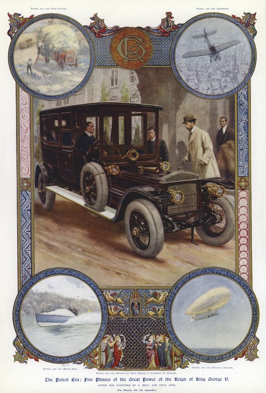 The petrol era: five phases of the great power of the reign of King ...