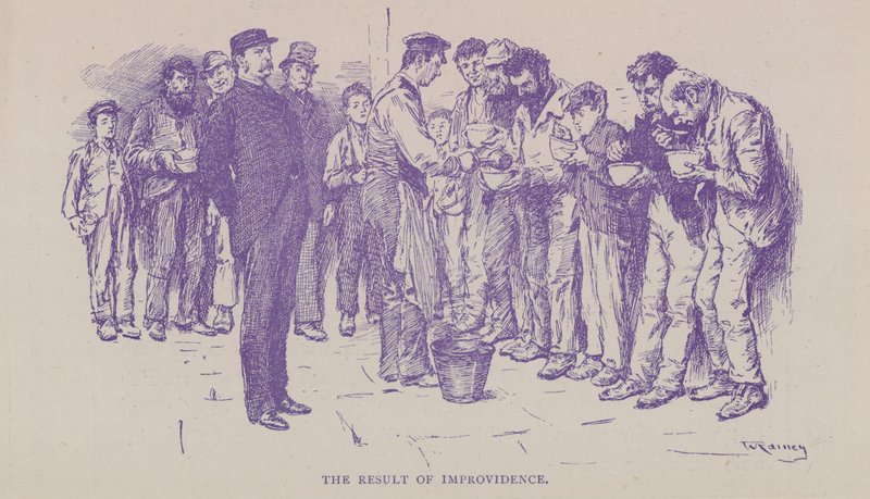 The Result of Improvidence by English School