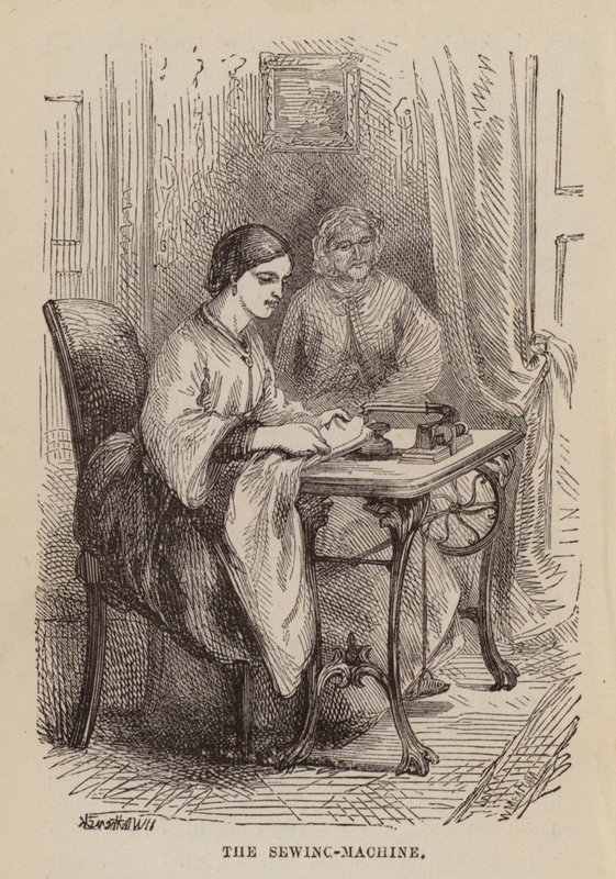 The Sewing-Machine by English School