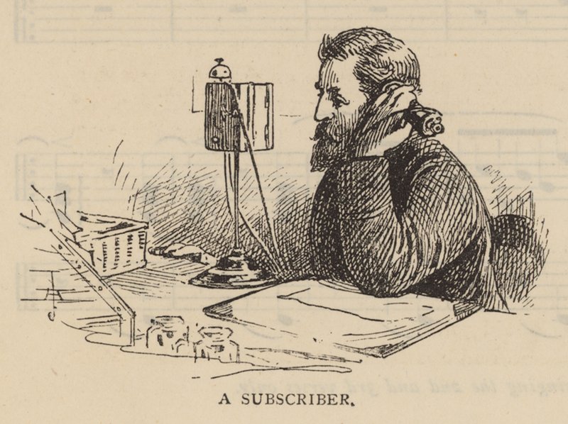 The Working of the Telephone: A Subscriber by English School