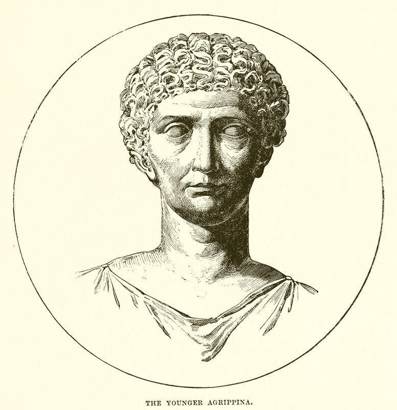 The Younger Agrippina by English School