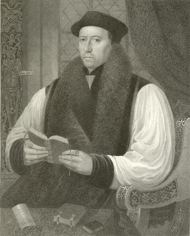 Thomas Cranmer, Archbishop of Canterbury by English School