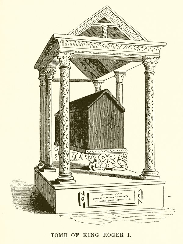 Tomb of King Roger I by English School