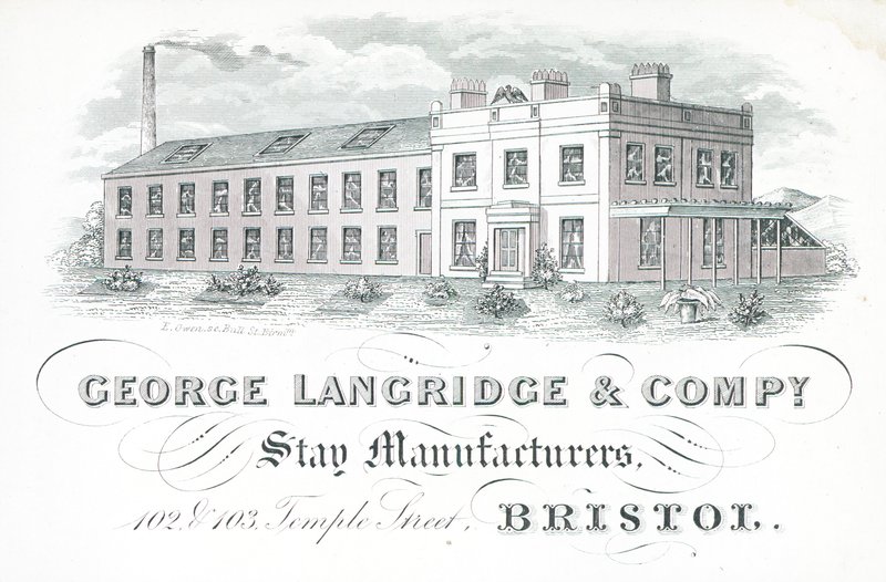 Trade card, George Langridge & Company by English School