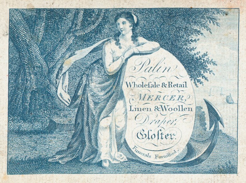 Trade card, Palin by English School