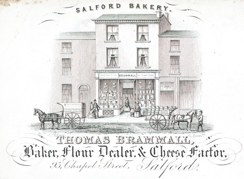 Trade card, Thomas Brammall by English School