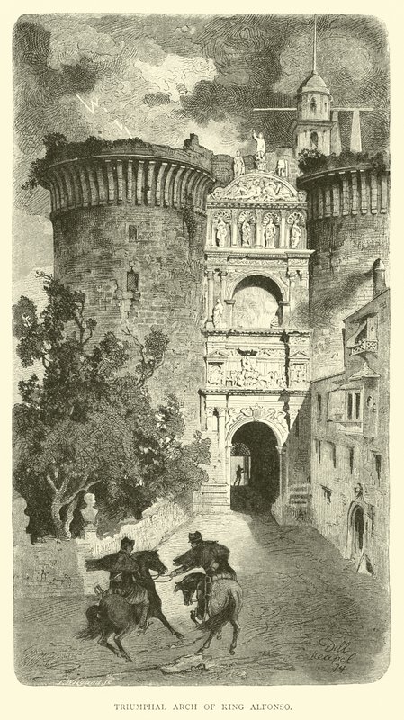 Triumphal Arch of King Alfonso by English School