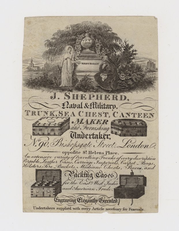 Trunk Maker, J Shepherd by English School