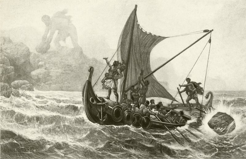Ulysses Defying the Cyclops by English School