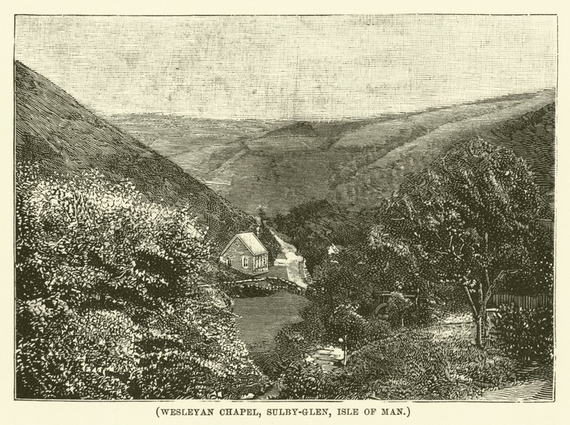 Wesleyan Chapel, Sulby-Glen, Isle of Man by English School