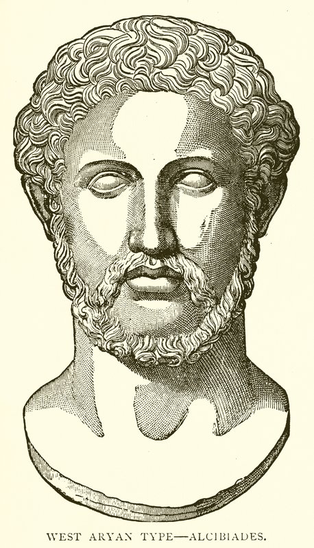 West Aryan Type: Alcibiades by English School