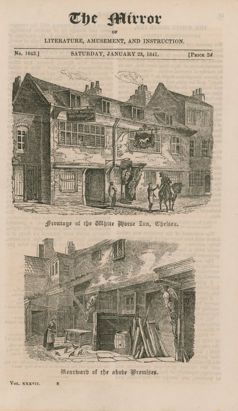 White Horse Inn by English School